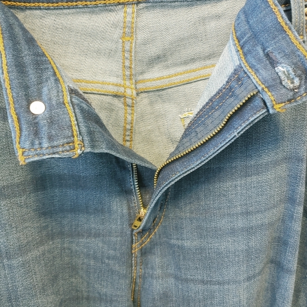 Levi's 726 Flare High Rise Medium Wash Denim Jeans Plus Size 22W - Picture 5 of 10